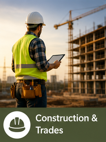 Construction and Trades training